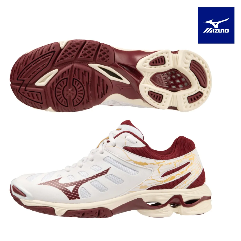 Mizuno 美津濃 排球鞋 Wave Voltage 男鞋 紅 橘 黑 輕量 波浪片 避震 室內運動 運動鞋 V1GA2160-02 歷史價格詳細信息