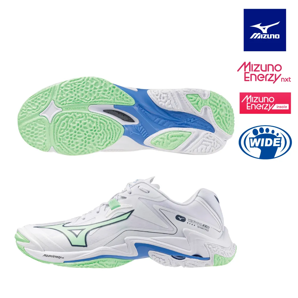 【MIZUNO 美津濃】WAVE LIGHTNING Z8 寬楦排球鞋 V1GA240157 歷史價格詳細信息