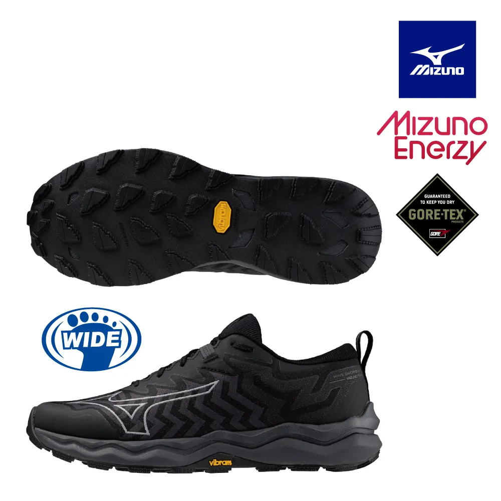 MIZUNO 男 慢跑鞋 DAICHI GTX男慢跑鞋 防水 黑色 -J1GJ225651 歷史價格詳細信息
