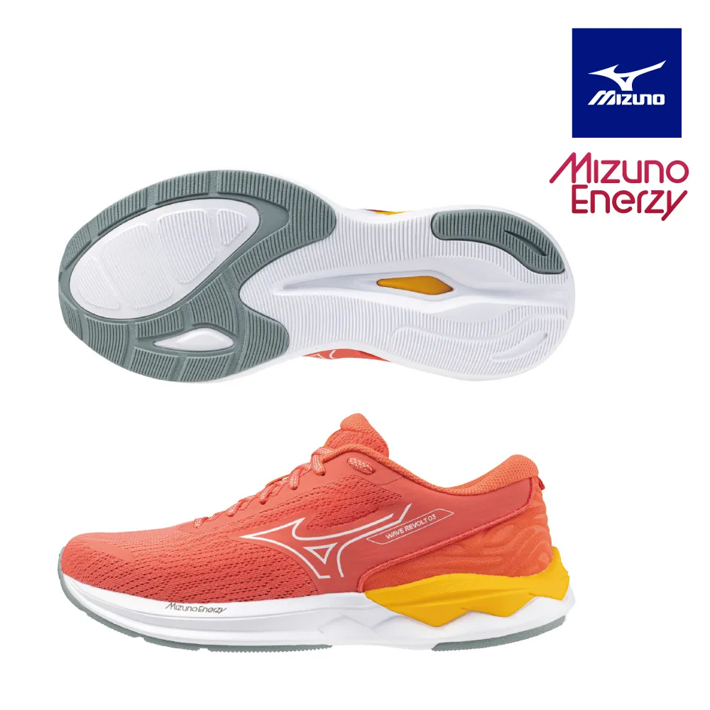 【MIZUNO 美津濃】WAVE REVOLT 3 一般型寬楦男款慢跑鞋 J1GC238501 歷史價格詳細信息