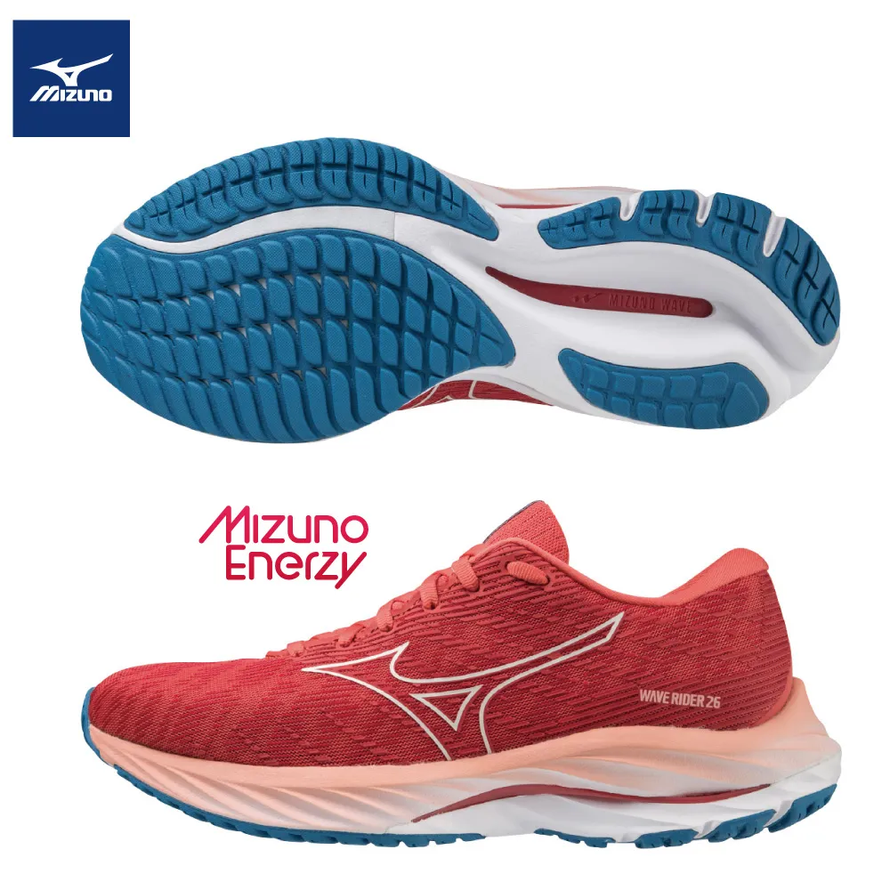 mizuno WAVE RIDER 26 女慢跑鞋 J1GD220330 一般楦 M2090☆‧°小荳の窩 °☆㊣ 歷史價格詳細信息