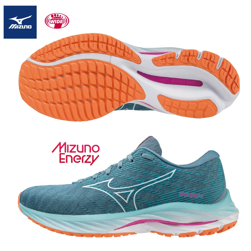 mizuno WAVE RIDER 26 女慢跑鞋 J1GD220330 一般楦 M2090☆‧°小荳の窩 °☆㊣ 歷史價格詳細信息
