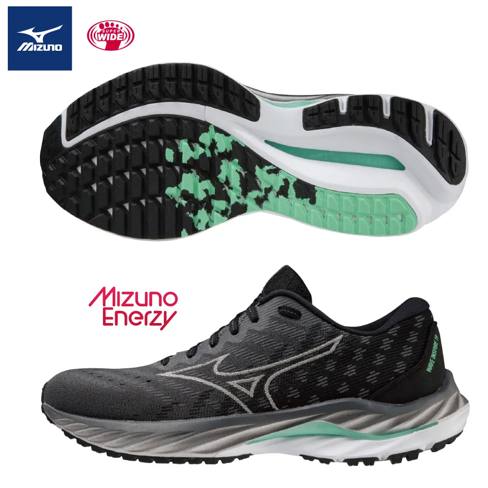 MIZUNO INSPIRE 19 SSW 超寬楦慢跑鞋 黑黃 J1GC232202 男鞋 歷史價格詳細信息