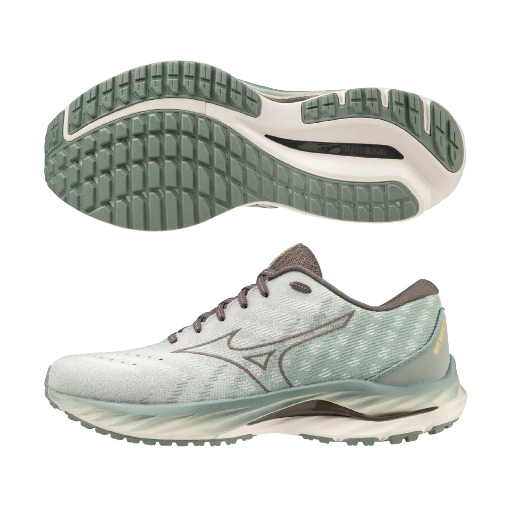 Mizuno 美津濃 慢跑鞋 Wave Inspire 19 SSW 男鞋 綠 白 避震 反光 波浪片 運動鞋 J1GC2313-52 歷史價格詳細信息