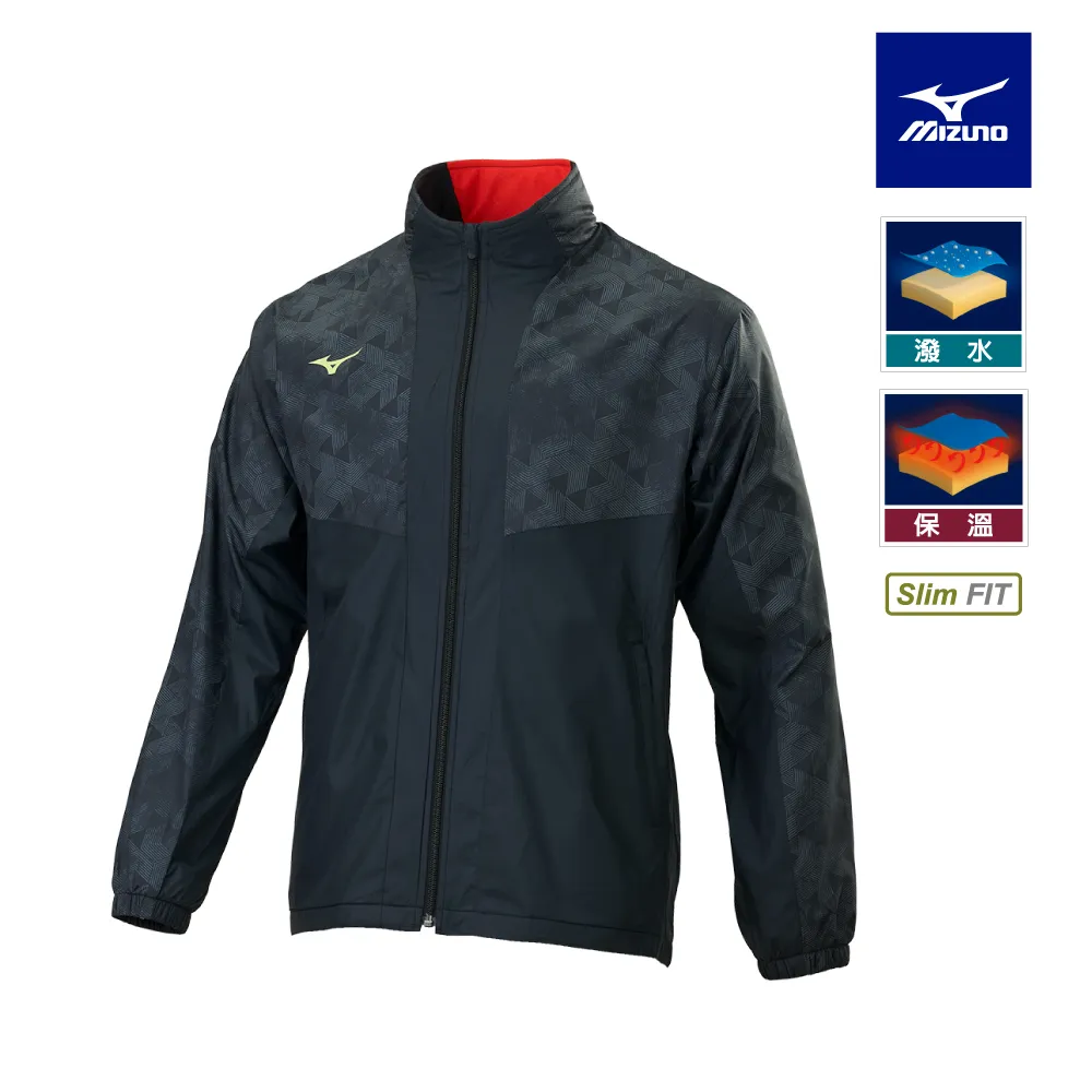 Mizuno 美津濃 男款 風衣套裝下【防潑水布面】運動長褲 內刷毛 合身 潑水-黑紅- 32TF158196 歷史價格詳細信息