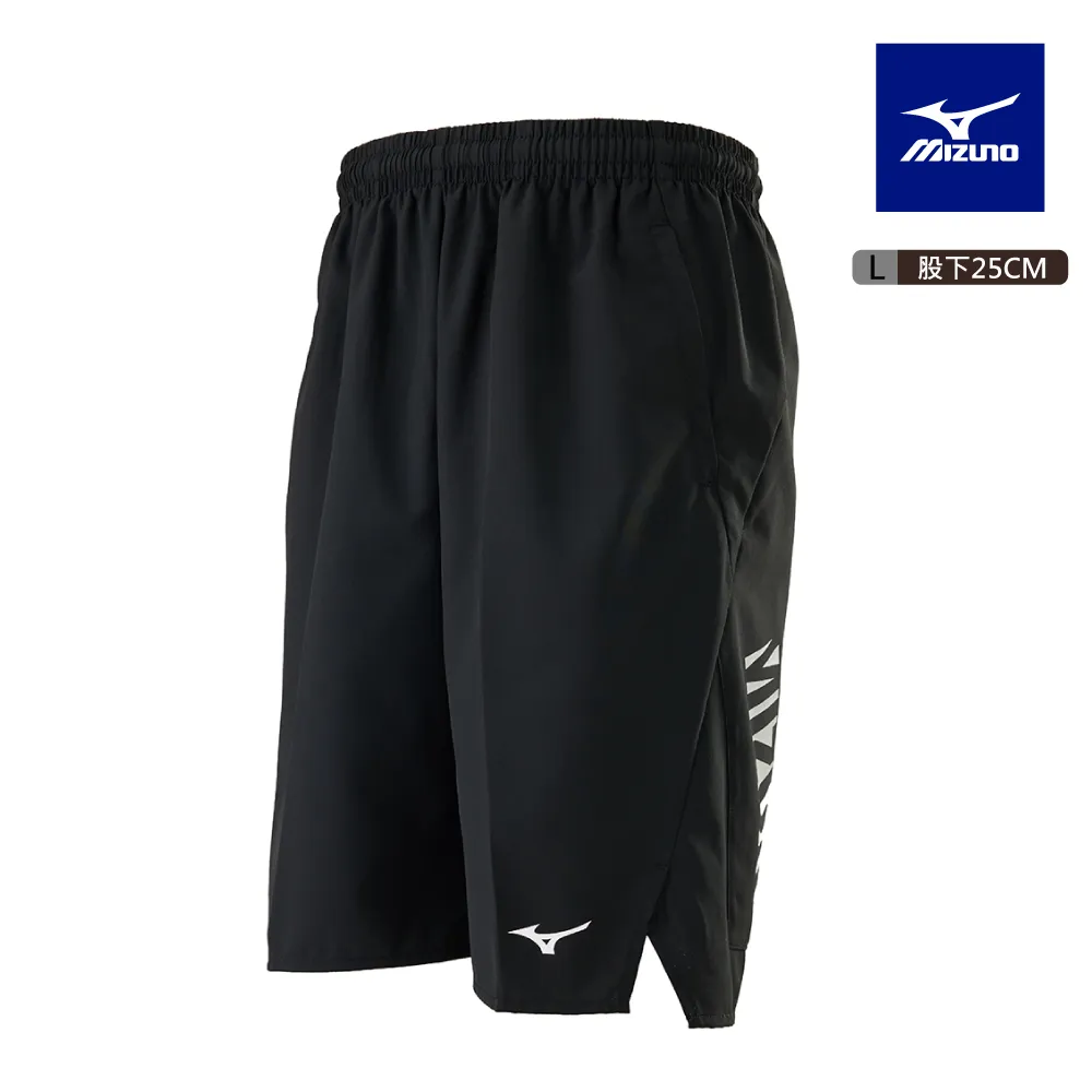 Mizuno [32TBB05699] 男 平織短褲 籃球褲 運動 休閒 慢跑 舒適 透氣 美津濃 黑 歷史價格詳細信息