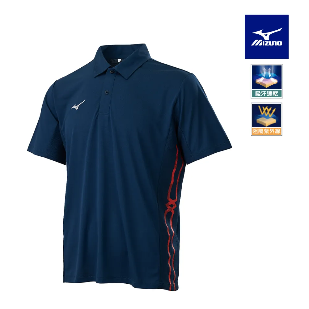【MIZUNO 美津濃】男款短袖POLO衫 32TA1517XX（任選一件）(POLO衫) 歷史價格詳細信息