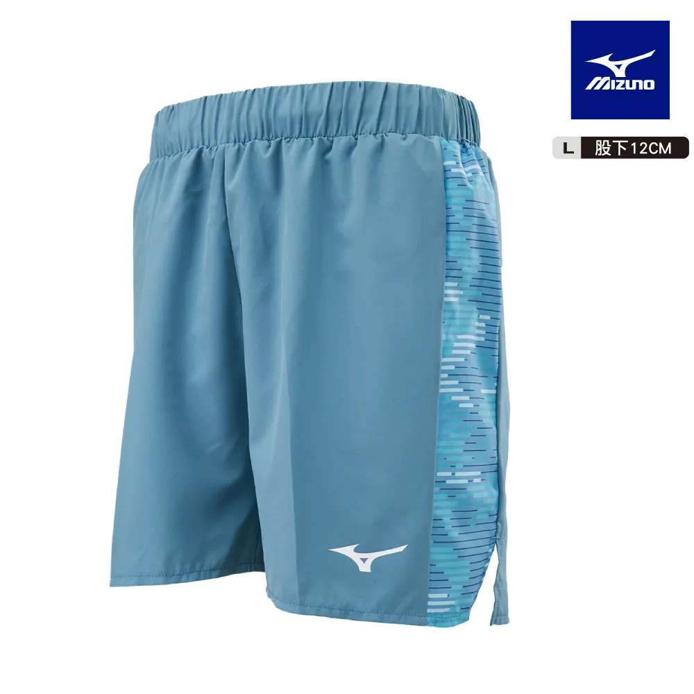 【美津濃MIZUNO】L股下17.5CM 男款平織短褲 32TB2A0213（靛藍） 歷史價格詳細信息