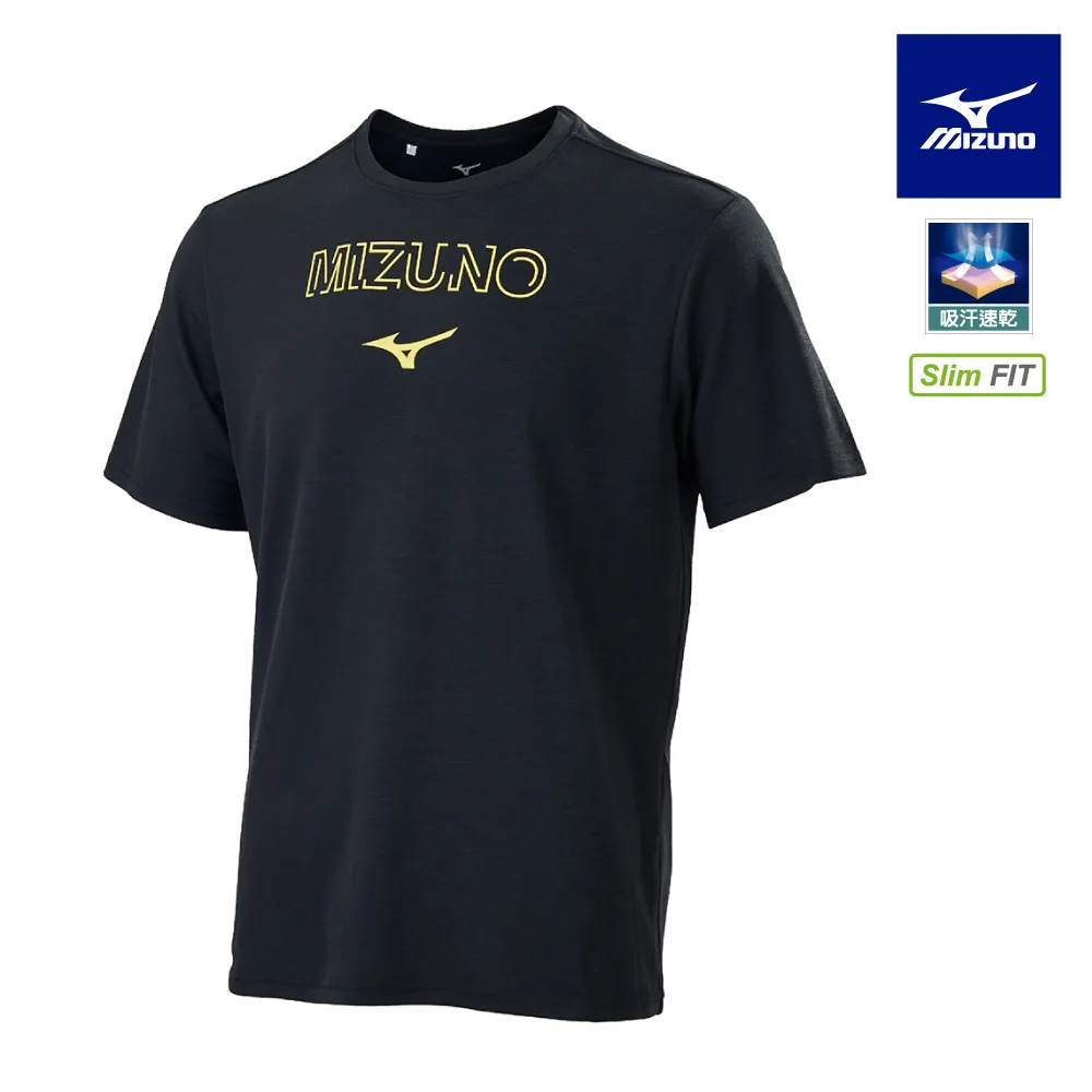Mizuno 美津濃 Slim FIT 男款 短袖圓領衫 - 合身 吸汗快乾 - 火熱紅 - K2TA100162 歷史價格詳細信息