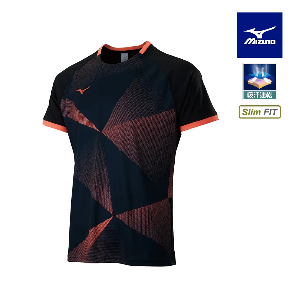 【MIZUNO 美津濃】Slim FIT 男款羽球短袖T恤 72TAB00165 ( 莓果紅 ) 歷史價格詳細信息