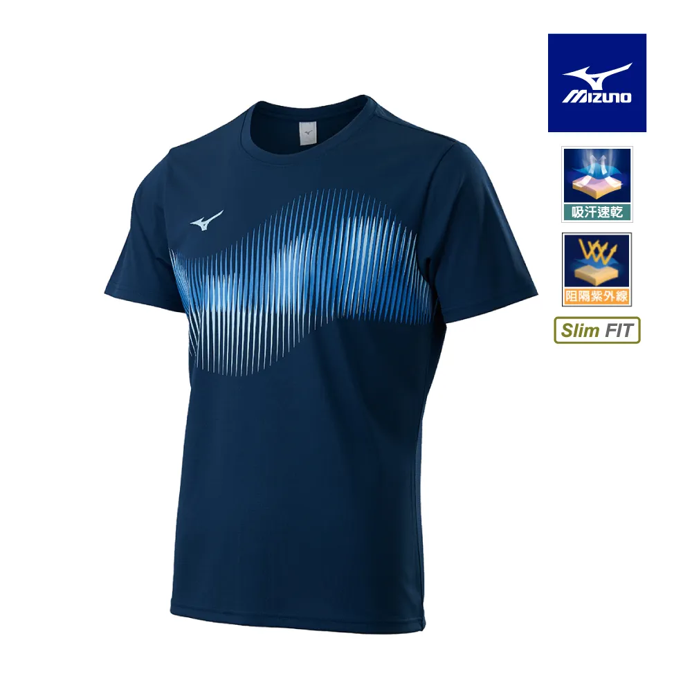 美津濃 MIZUNO Slim FIT 合身款 男款短袖T恤 32TA0011 大尺碼 歷史價格詳細信息