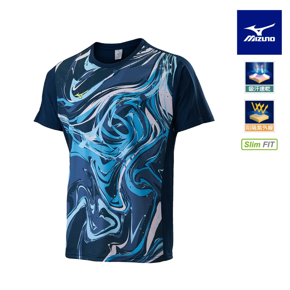 美津濃 MIZUNO Slim FIT 合身款 男款短袖T恤 32TA0011 大尺碼 歷史價格詳細信息