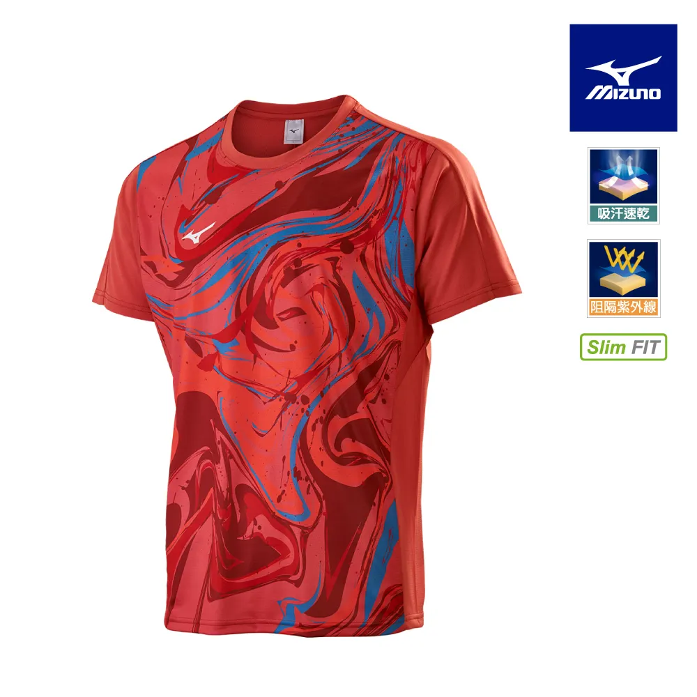 美津濃 MIZUNO Slim FIT 合身款 男款短袖T恤 32TA0011 大尺碼 歷史價格詳細信息