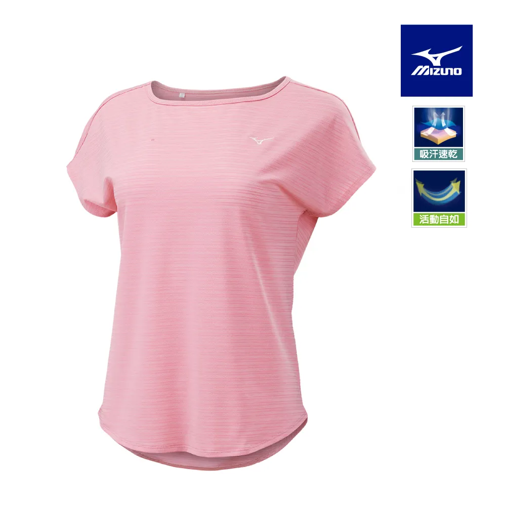 【MIZUNO 美津濃】女款路跑短袖T恤 K2TAB70109（黑） 歷史價格詳細信息