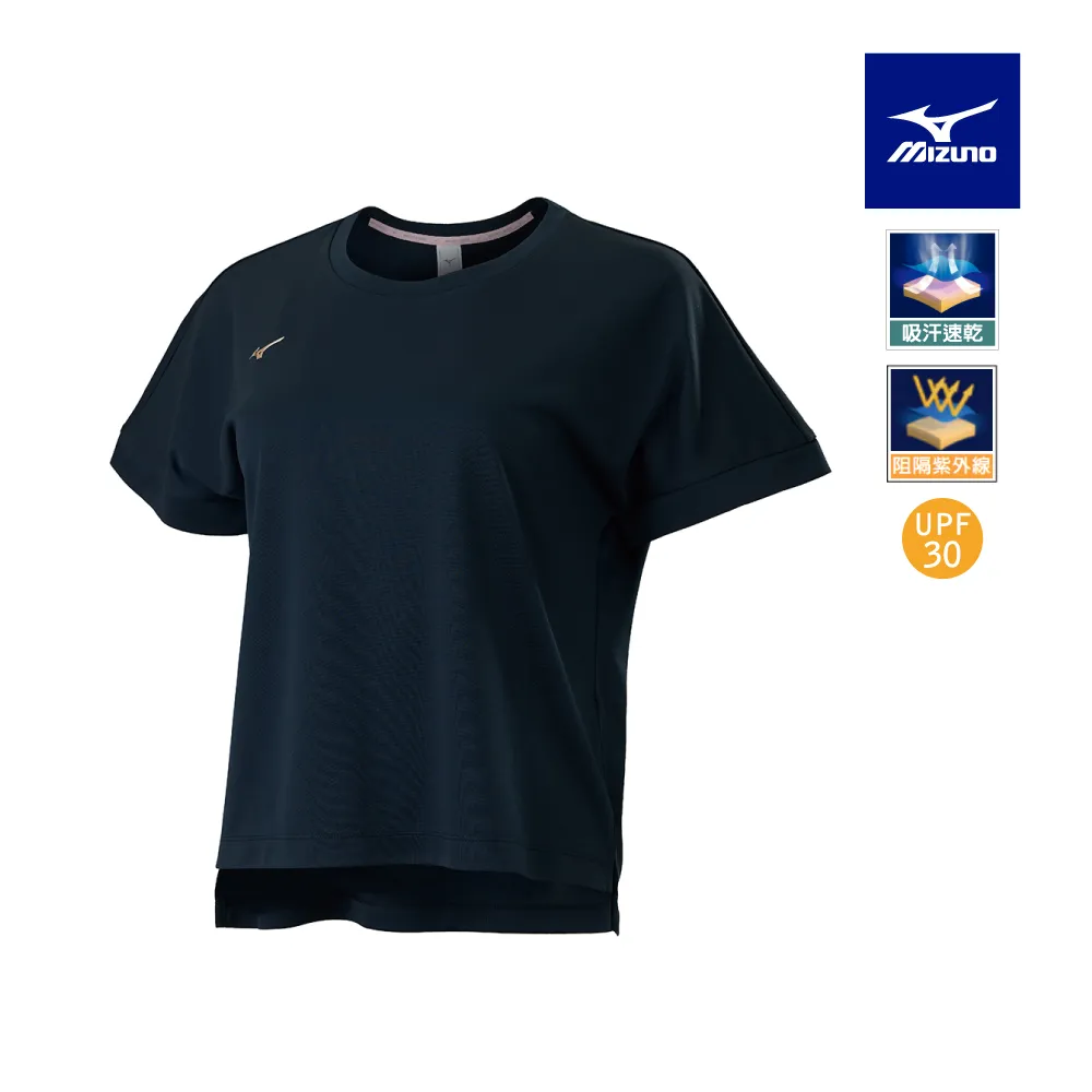 【MIZUNO 美津濃】女短袖T恤 32TAB20323（冰羽藍） 歷史價格詳細信息