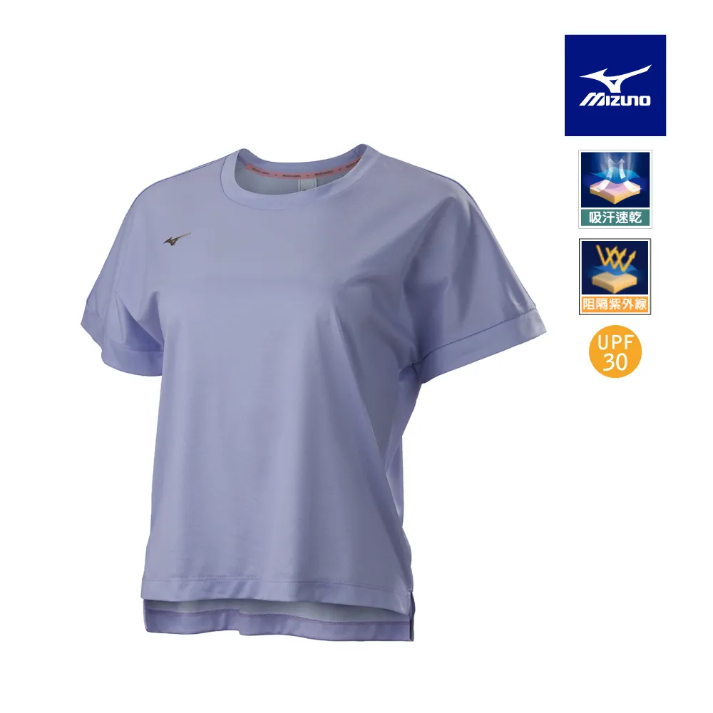 【MIZUNO 美津濃】女短袖T恤 32TAB20323（冰羽藍） 歷史價格詳細信息