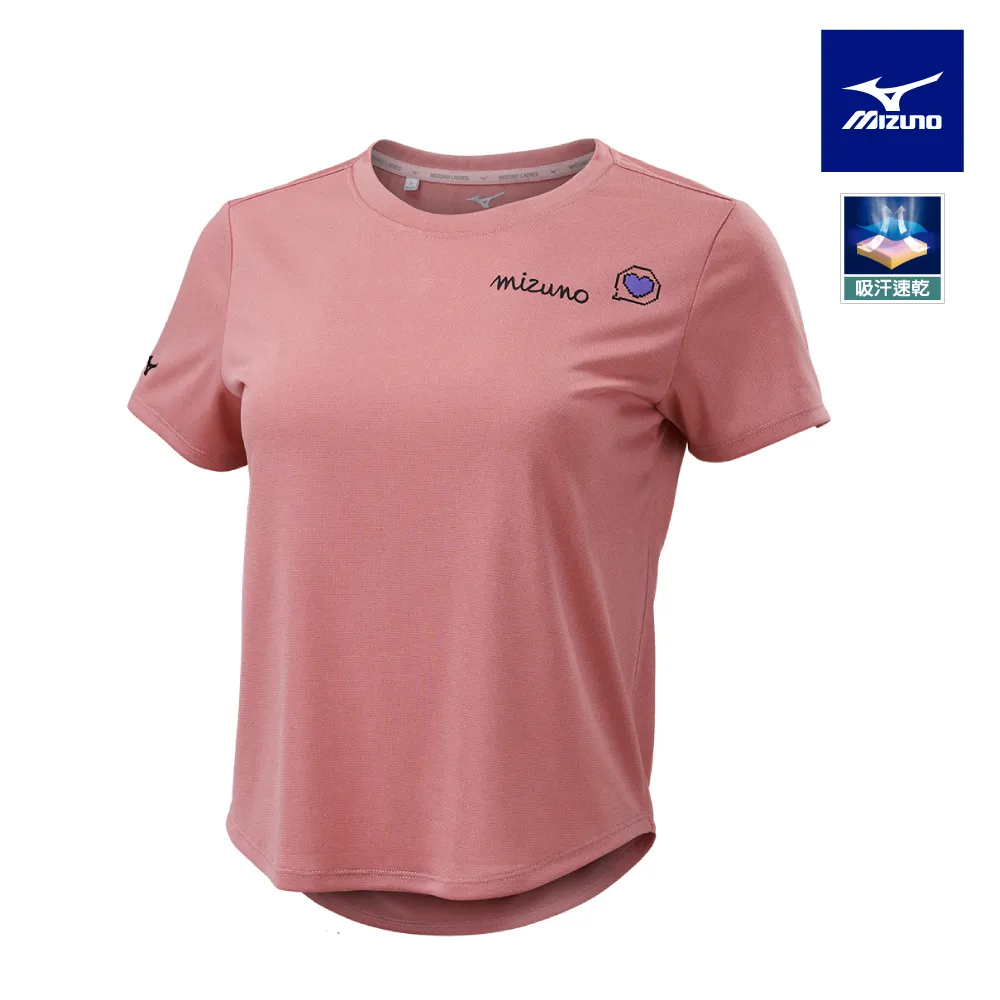 【MIZUNO 美津濃】女短袖T恤 32TAB20323（冰羽藍） 歷史價格詳細信息