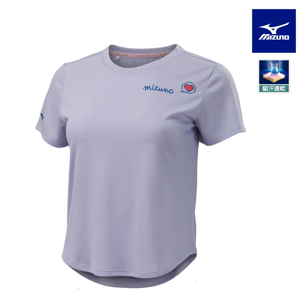 【MIZUNO 美津濃】女短袖T恤 32TAB20323（冰羽藍） 歷史價格詳細信息