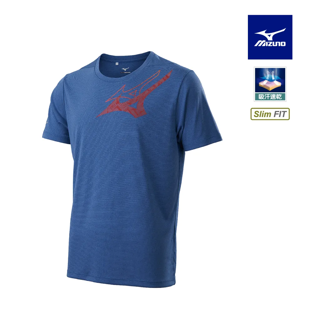 【MIZUNO 美津濃】Slim FIT 男款短袖T恤 32TAA00946（沙黃） 歷史價格詳細信息