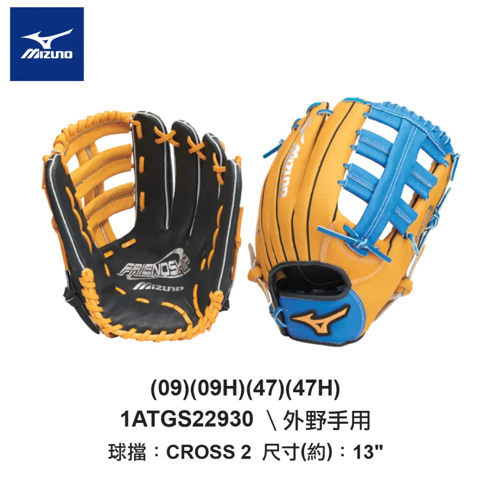 【MIZUNO 美津濃】FRIENDSHIP壘球手套 外野右投手用 一入 1ATGS25060(棒球手套) 歷史價格詳細信息