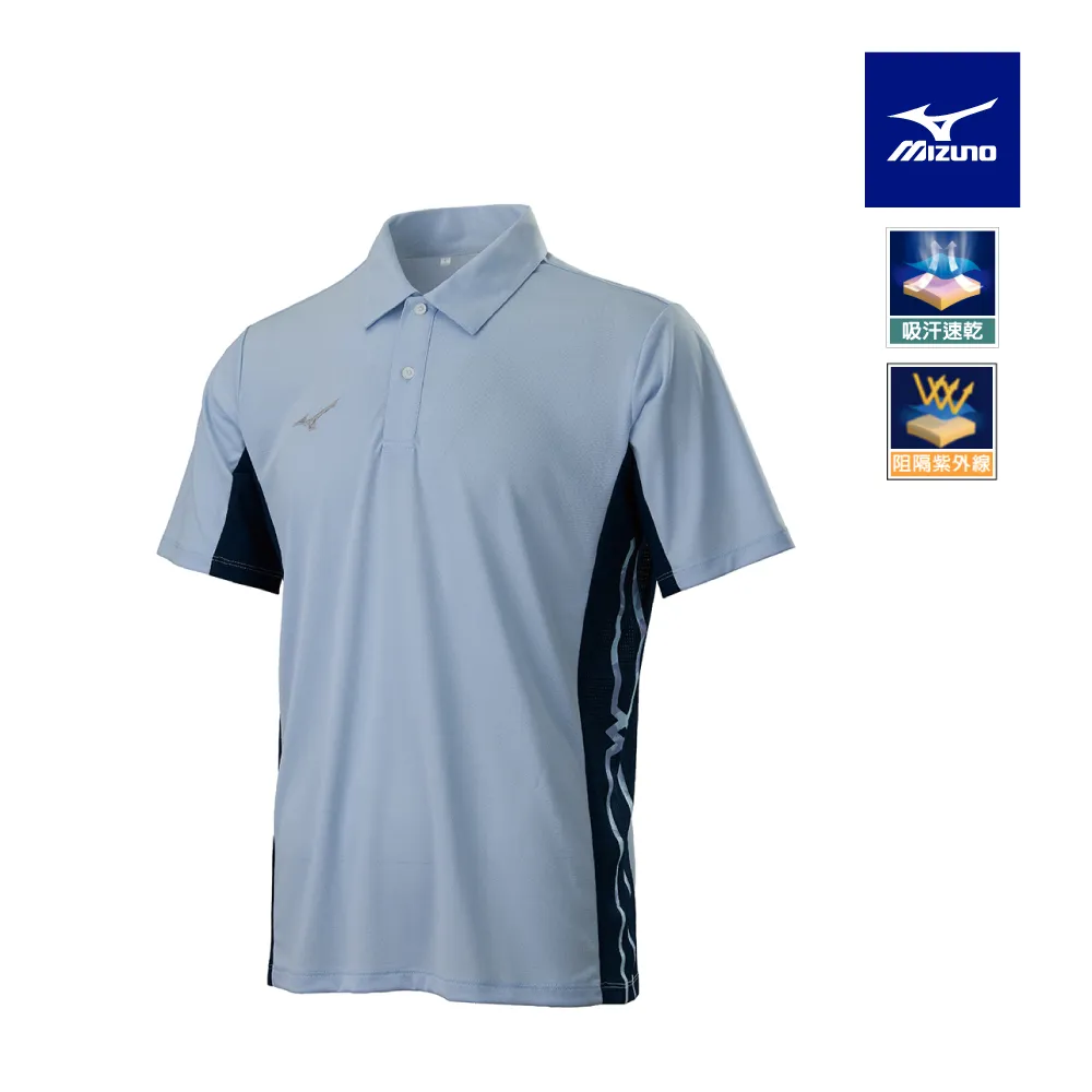 【美津濃MIZUNO】男款短袖POLO衫 32TAB01514（深丈青） 歷史價格詳細信息