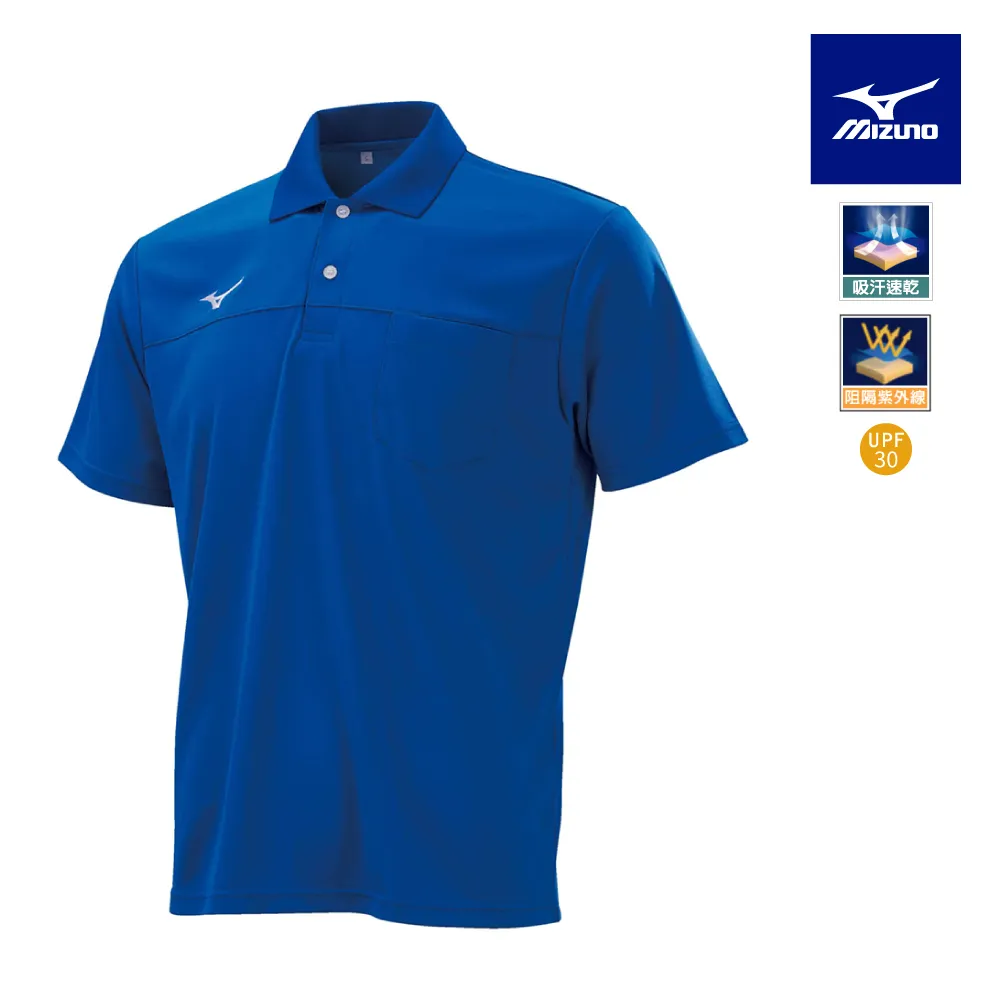 Mizuno 美津濃 男款 短袖 POLO衫 涼感 舒適 休閒 -天藍- 32TA201232 歷史價格詳細信息