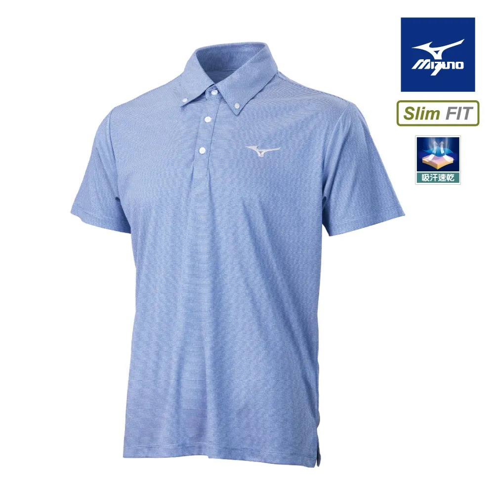 Mizuno 美津濃 Slim FIT 男款 短袖圓領衫 - 合身 吸汗快乾 - 火熱紅 - K2TA100162 歷史價格詳細信息