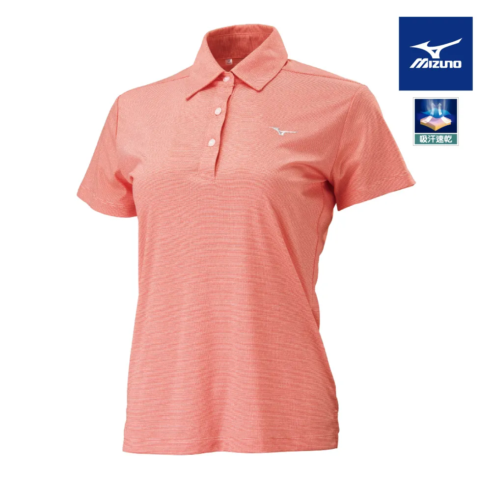 Mizuno 美津濃 女款 短袖 POLO衫 吸汗速乾 抗紫外線 刺繡LOGO -灰黑- 32TA171509 歷史價格詳細信息