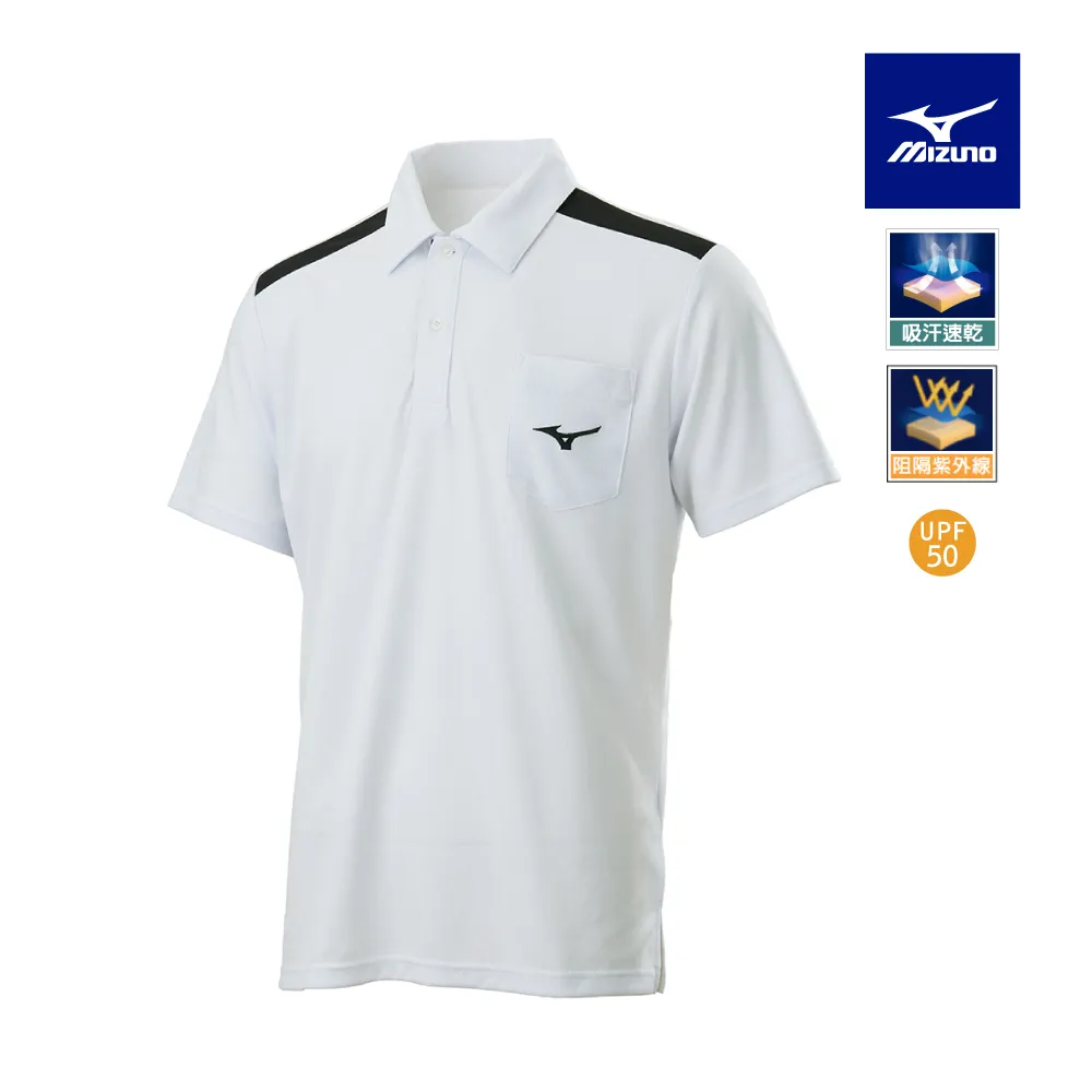 【美津濃MIZUNO】男款短袖POLO衫 32TAB01514（深丈青） 歷史價格詳細信息