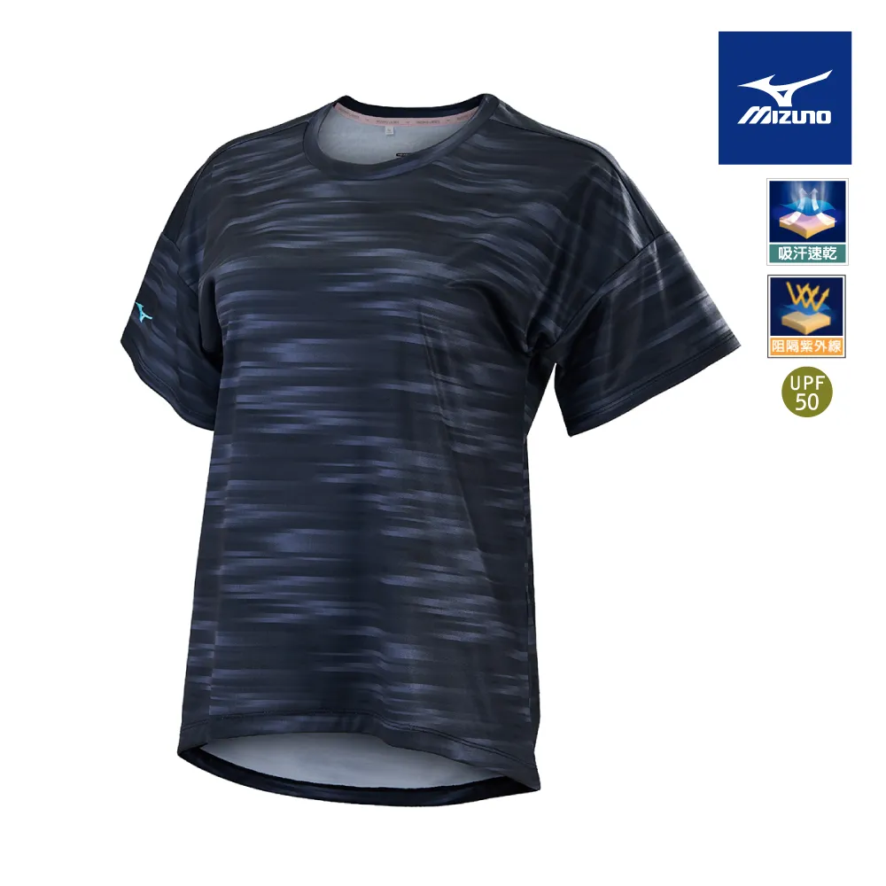 【MIZUNO 美津濃】女短袖T恤 32TAB20209（黑） 歷史價格詳細信息