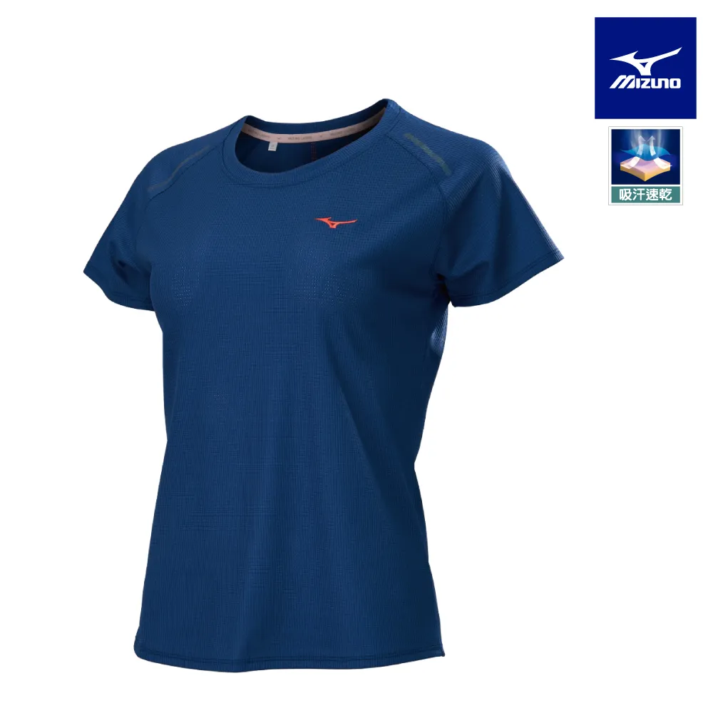 【MIZUNO 美津濃】女款短袖T恤 32TAA70323（冰羽藍） 歷史價格詳細信息