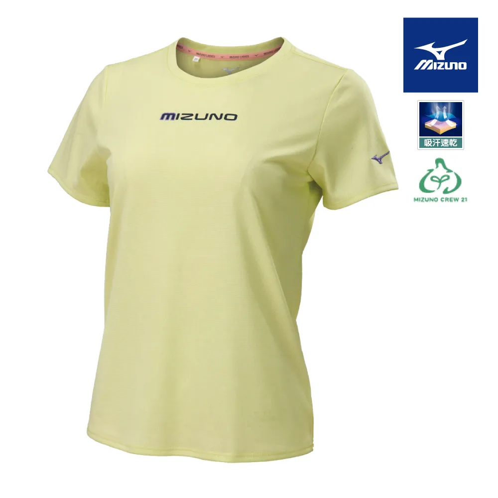 【MIZUNO 美津濃】女款短袖T恤 32TAA70323（冰羽藍） 歷史價格詳細信息