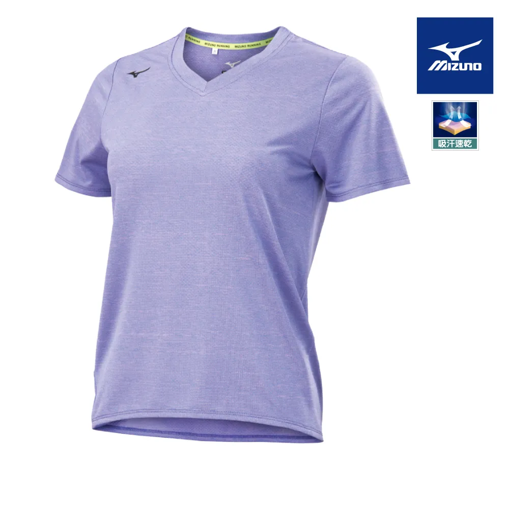【MIZUNO 美津濃】女款路跑短袖T恤 K2TAB70109（黑） 歷史價格詳細信息
