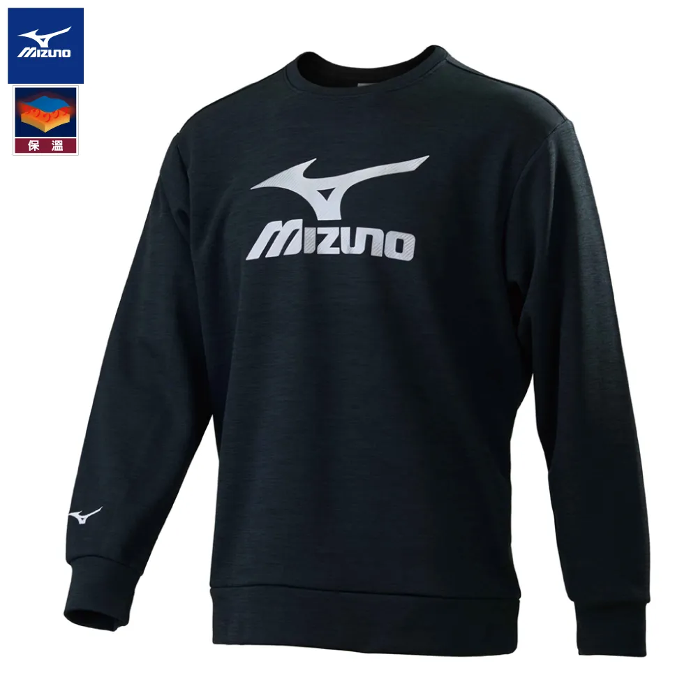 mizuno男款長袖大學T恤 32TA253809 黑 02MA33 內刷毛 ☆‧&deg;小荳の窩 &deg;‧☆㊣ 歷史價格詳細信息