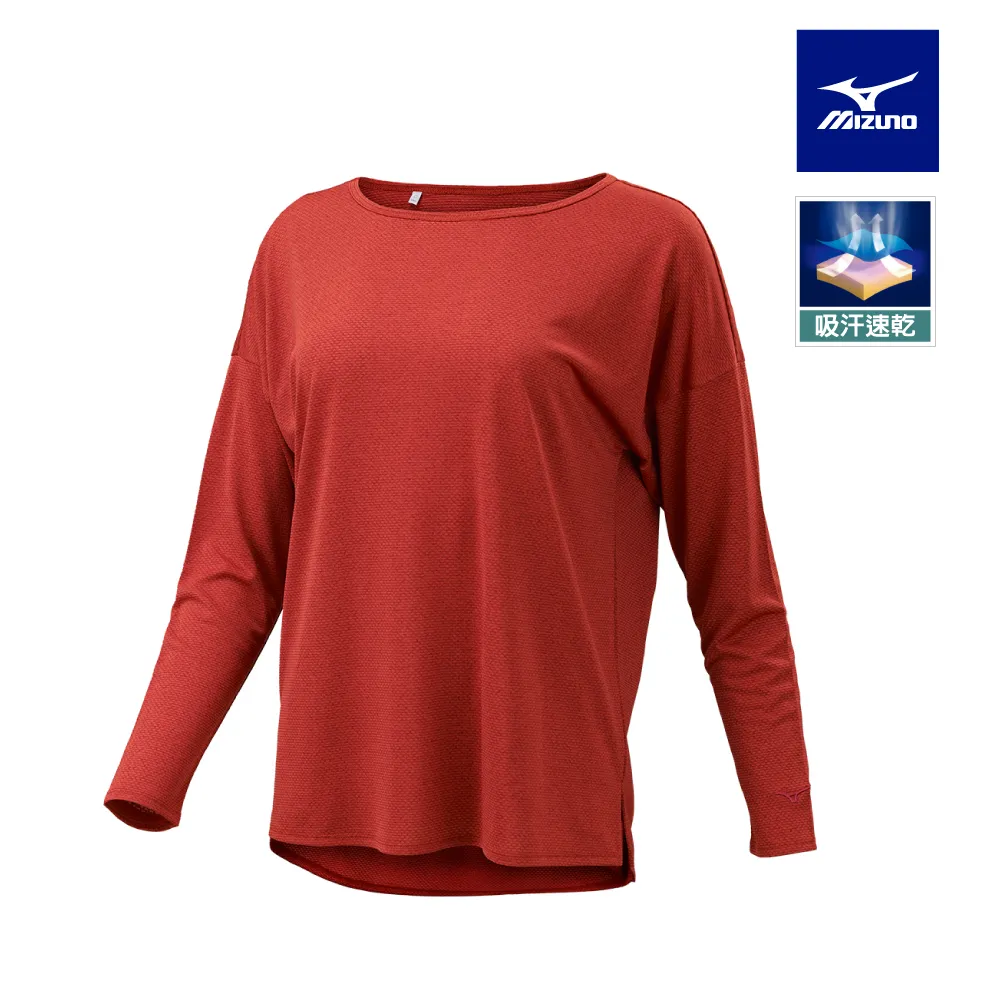 【美津濃MIZUNO】女瑜珈長袖T恤 K2TAB70459（鐵鏽紅) 價格比較,價格查詢,歷史價格詳細信息