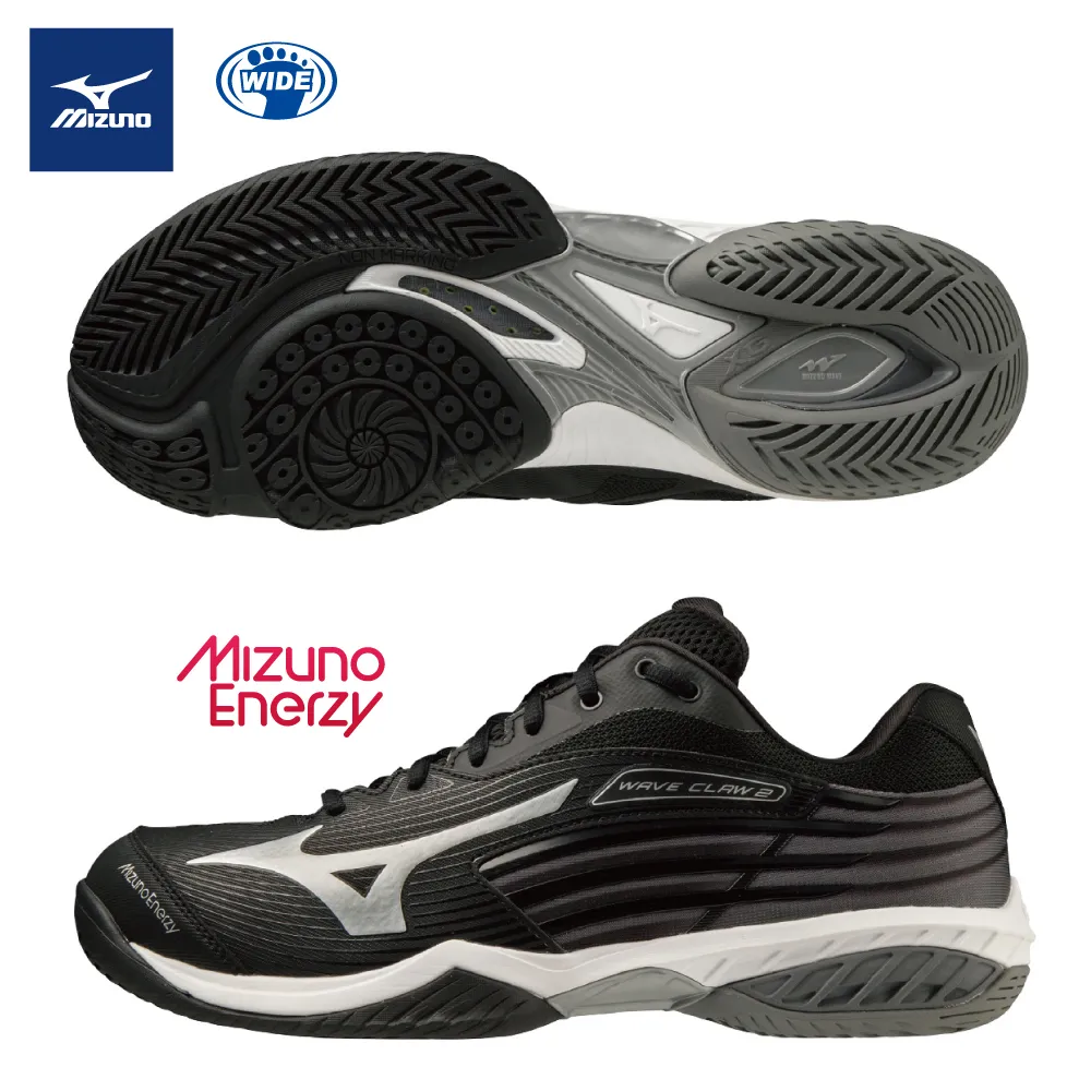 【MIZUNO 美津濃】WAVE CLAW 2 寬楦羽球鞋 71GA211060 歷史價格詳細信息