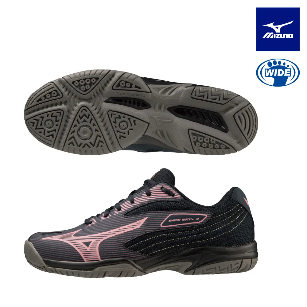 Mizuno 美津濃 羽球鞋 Gate Sky Plus 3 男鞋 寬楦 白 灰 入門款 排球鞋 桌球鞋 71GA2340-21 歷史價格詳細信息