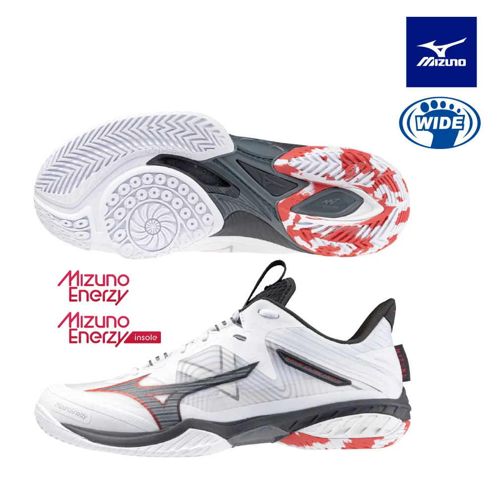 【MIZUNO 美津濃】WAVE CLAW 2 寬楦羽球鞋 71GA211060 歷史價格詳細信息