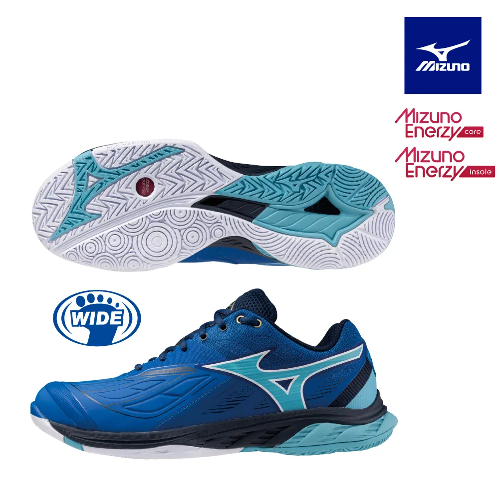 Mizuno 美津濃 羽球鞋 Wave Fang 2 寬楦 女鞋 白 粉 回彈 室內運動 桌球鞋 71GA2313-22 歷史價格詳細信息