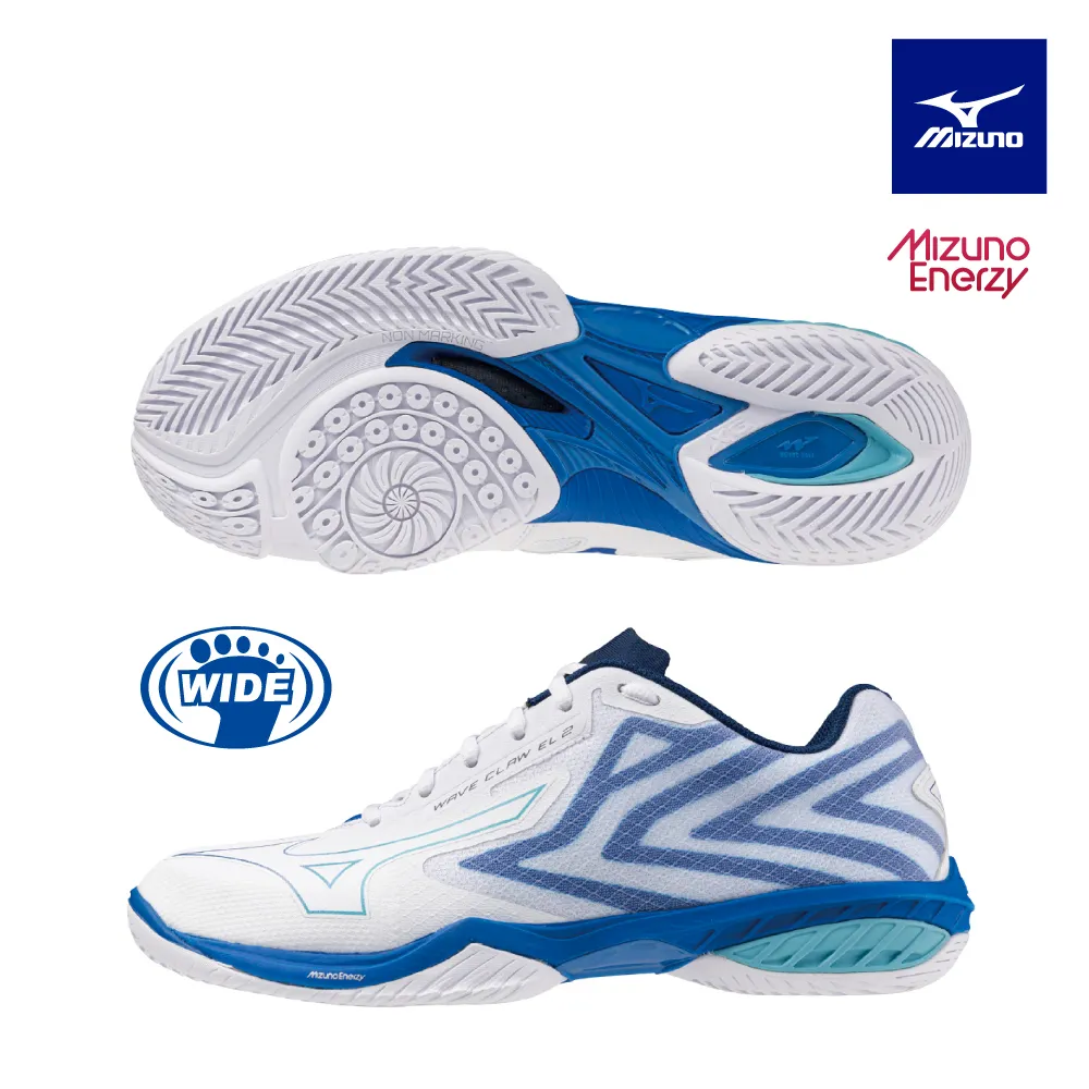 【MIZUNO 美津濃】WAVE CLAW 2 寬楦羽球鞋 71GA211060 歷史價格詳細信息