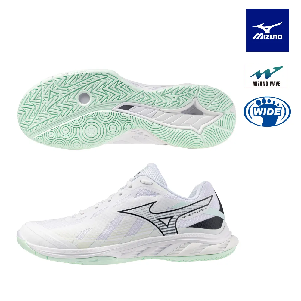 【MIZUNO 美津濃】WAVE FANG EL 2 寬楦羽球鞋 71GA242302 歷史價格詳細信息