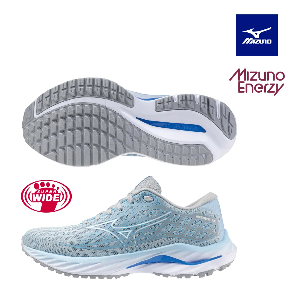 【MIZUNO 美津濃】WAVE INSPIRE 20 支撐型超寬楦男款慢跑鞋 J1GC244505 歷史價格詳細信息