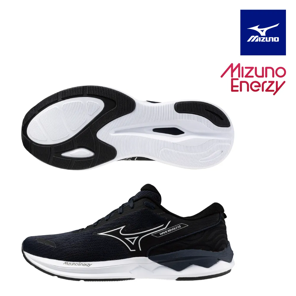 【MIZUNO 美津濃】WAVE REVOLT 3 一般型男款慢跑鞋 J1GC238103 歷史價格詳細信息