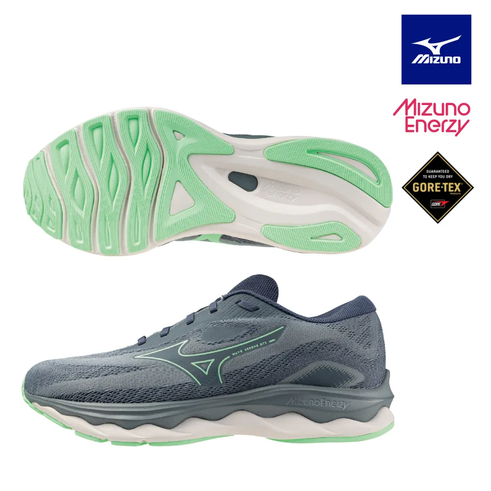 Mizuno 美津濃 慢跑鞋 Wave Serene GTX 女鞋 黑 防水 緩衝 全黑 運動鞋 J1GD2460-21 歷史價格詳細信息