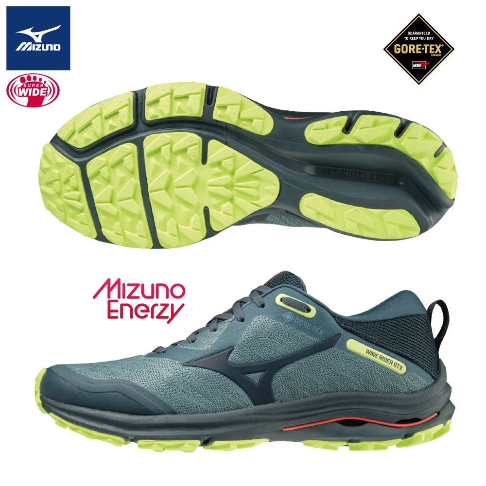 【MIZUNO 美津濃】WAVE RIDER GTX 一般型GORE-TEX男款慢跑鞋 J1GC227902 歷史價格詳細信息