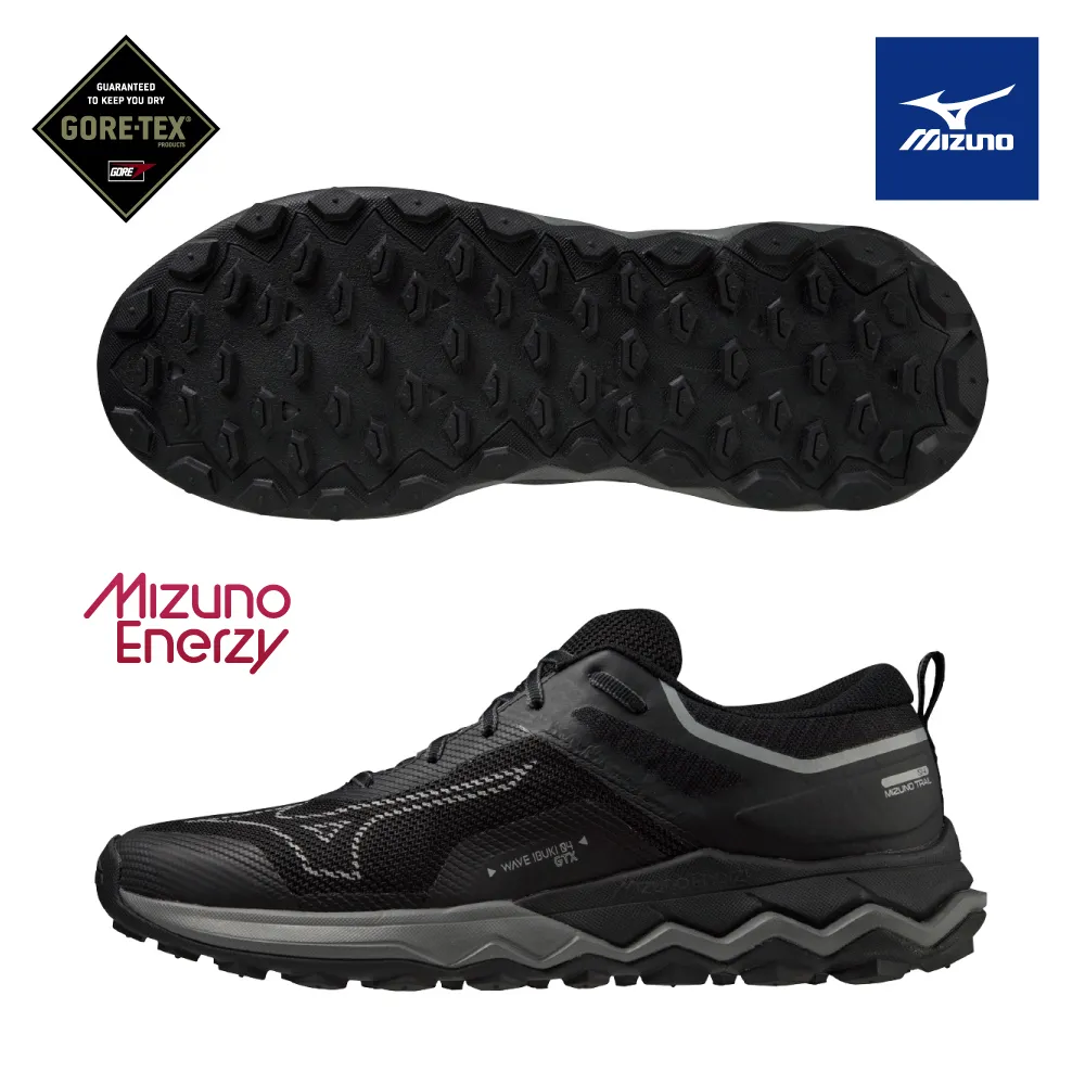 Mizuno 慢跑鞋 Wave Ibuki 4 GTX 女鞋 黑 灰 防水塗層 輪胎大底 美津濃 路跑 競速鞋 J1GK2259-21 歷史價格詳細信息