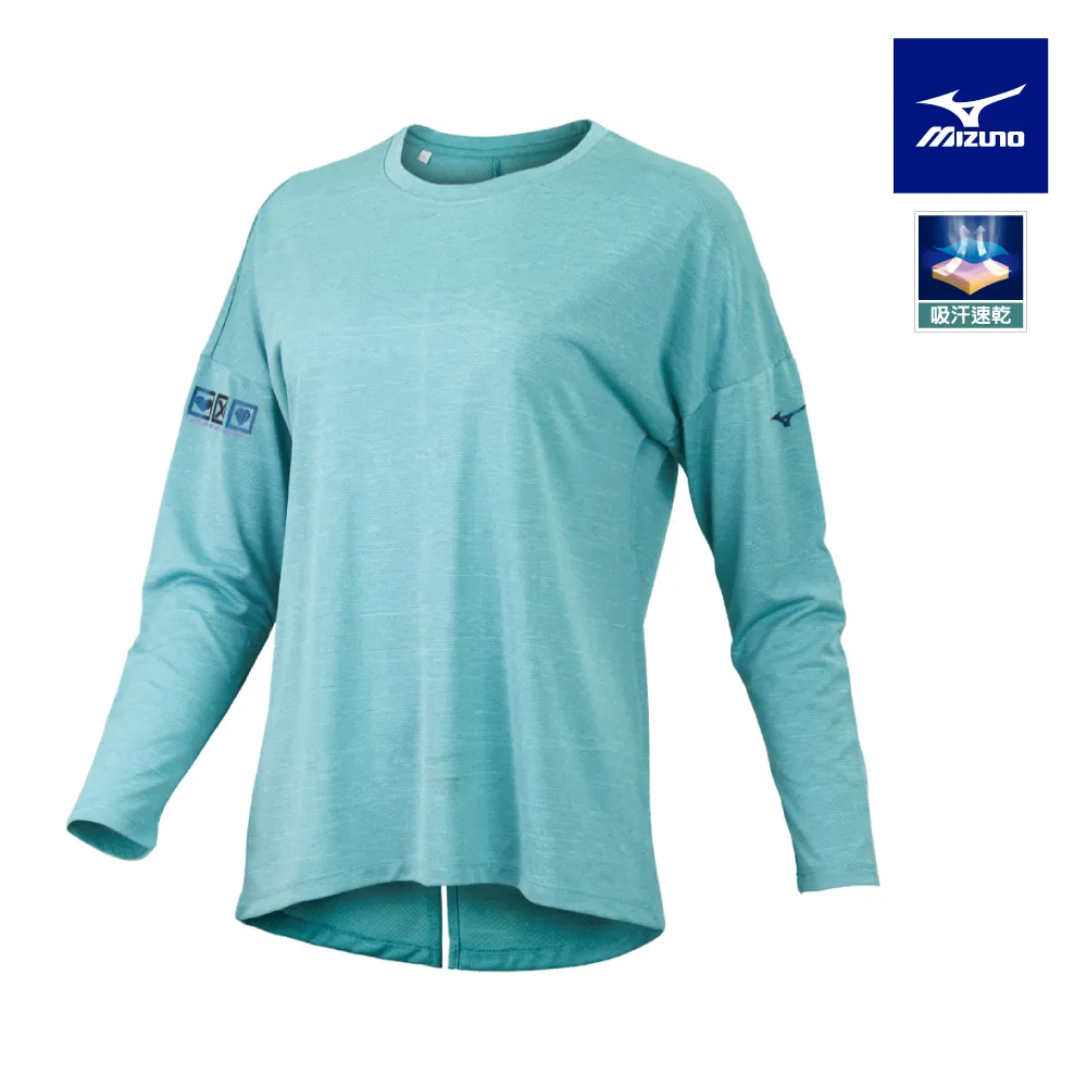 【MIZUNO 美津濃】女款長袖大學T恤 32TAA727XX（任選一件）(T恤) 歷史價格詳細信息