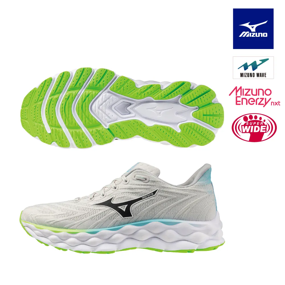 【MIZUNO 美津濃】WAVE SKY 8 一般型超寬楦男款慢跑鞋 J1GC241102 歷史價格詳細信息