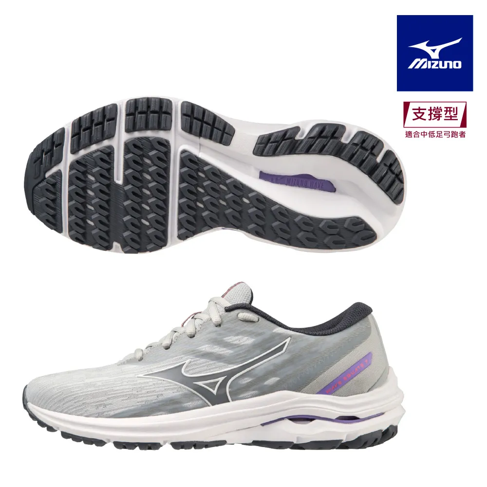 【MIZUNO 美津濃 】WAVE EQUATE 5 女款慢跑鞋 支撐型 黑色 J1GD214842  尺寸:24.5CM 歷史價格詳細信息