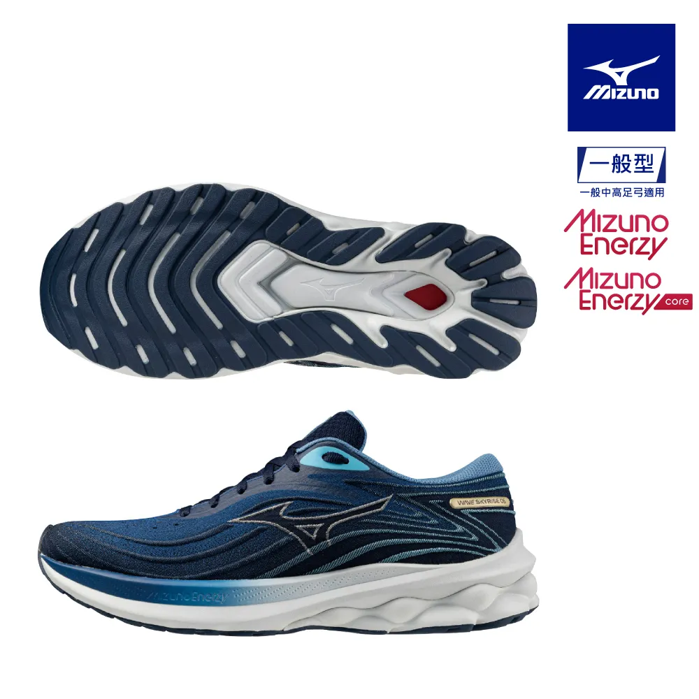 Mizuno Skyrise 5 [J1GC240954] 男 慢跑鞋 運動 路跑 一般型 平穩 舒適 黑白 歷史價格詳細信息